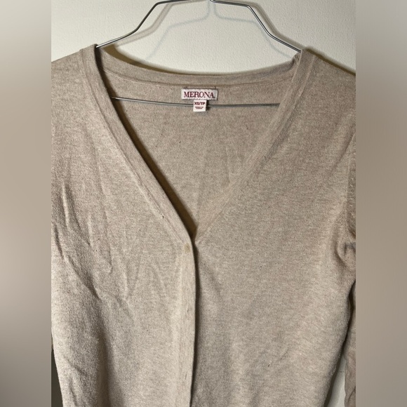 Merona XS button down cardigan - Picture 2 of 4